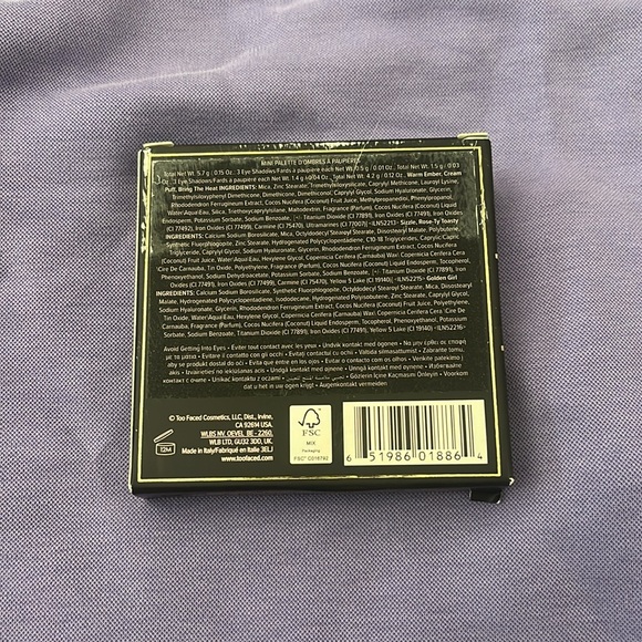 Too Faced Born This Way Natural Nudes Mini Eye Shadow Palette - Brand New - Picture 2 of 3